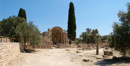 The archaeological site of Gortyna