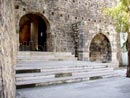 Heraklion of Crete. The fountain Chaniali and the gate of Agios Georgios