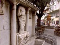 Iraklion di Creta. Le fontane di Mebo
