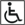 Accessible to people with  disabilities